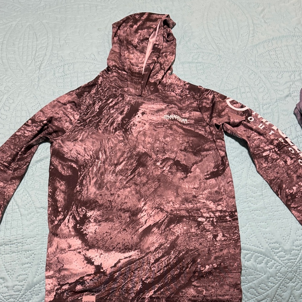 Black and gray Camo Hoodie